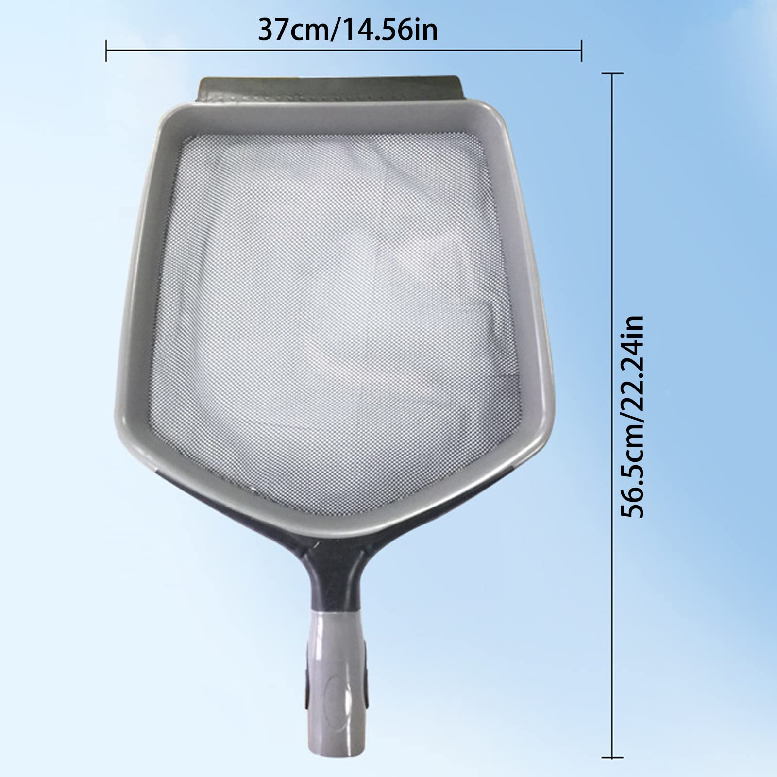 SRHIMEOS Rete da Piscina, Schiumatoio Retino Piscina Professionale per Pulizia Piscina Foglie e Detriti, per Pulizia Piscina, laghetto, Fontana o Acquario