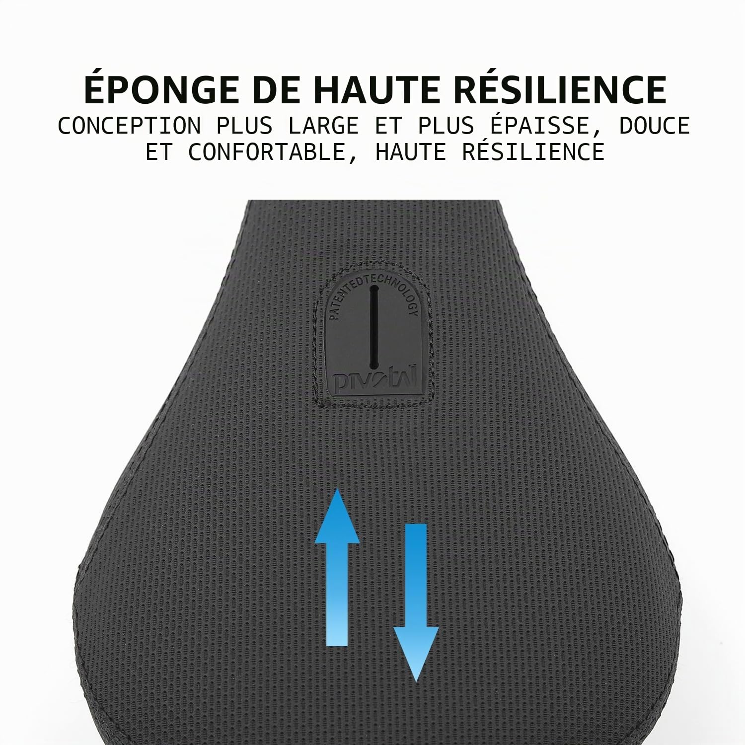 Selle et tige de selle de vélo BMX - Légères et durables - 25,4 mm - 27,2 mm - Pièces universelles BMX