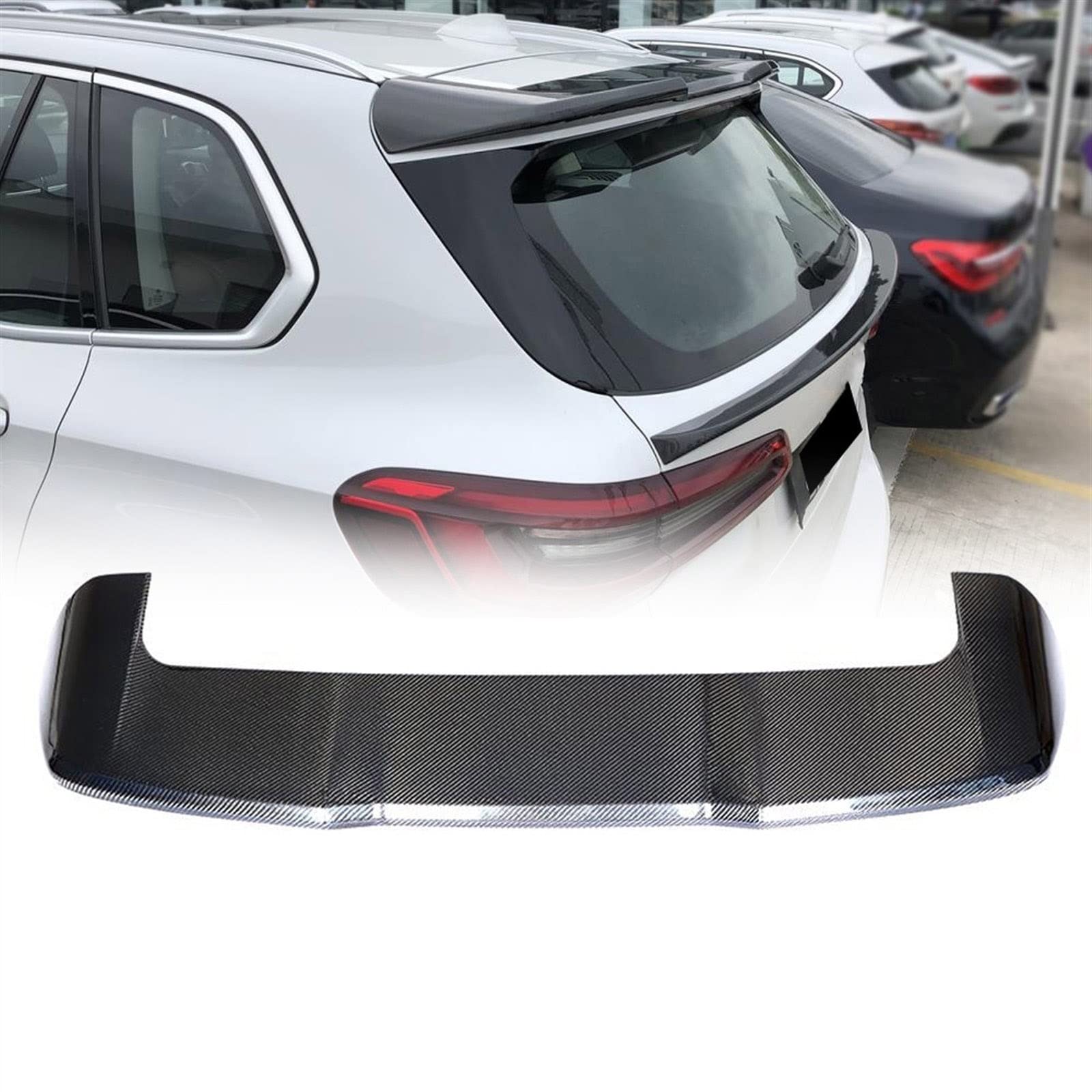 Aileron de toit en carbone pour X5 G05 M Sport style routier élégant pour vos voyages