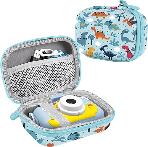 Leayjeen Funda para cámara para niños compatible con GoopowMgaoloHOOMOONHangrui para niños y videocámara digital para niños, el mejor regalo de