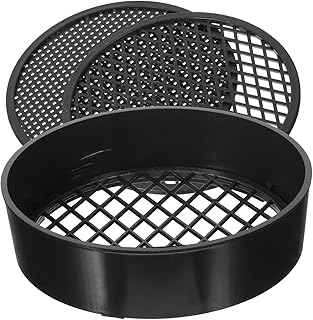 TOYANDONA 2 Peças Peneira Mini Brinquedos Peneira De Rocha Mini Instrumentos Peneira Para Rochas Peneira Portátil Brinquedo Amostra Triagem Auxiliares Aparelho De Ensino Malha Fina Escola