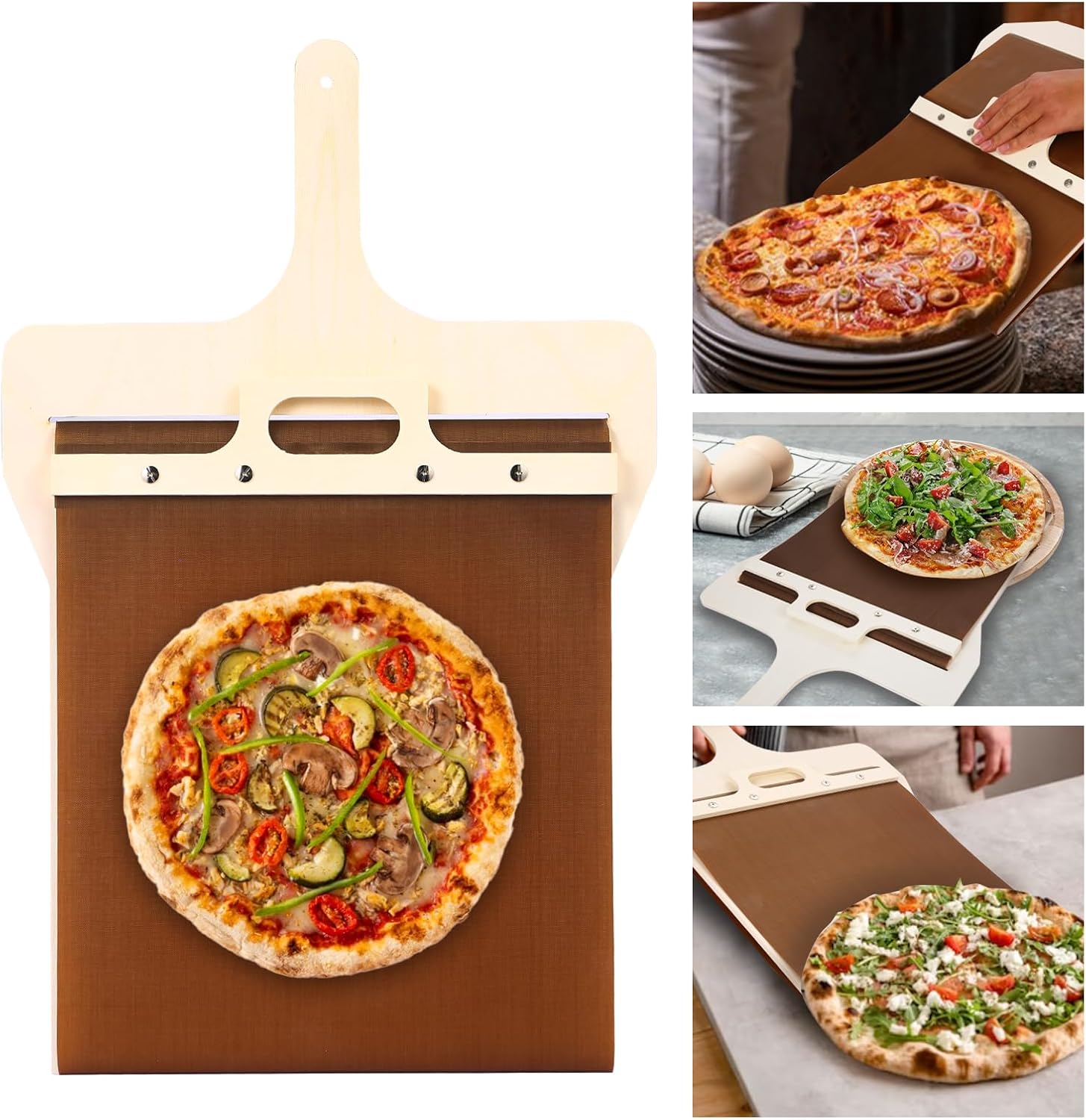 2024 Sliding Pizza Peel, The Pizza Peel That Transfers