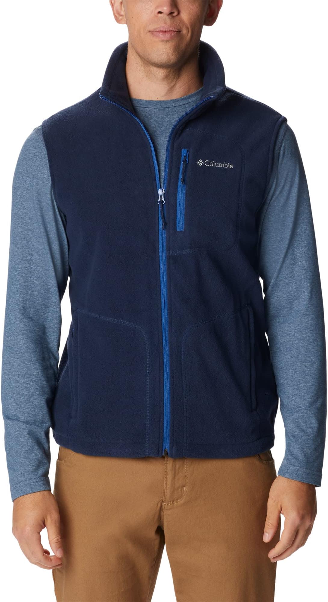 Columbia Men's Fast Trek Fleece Vest Fleece Gilet Vest