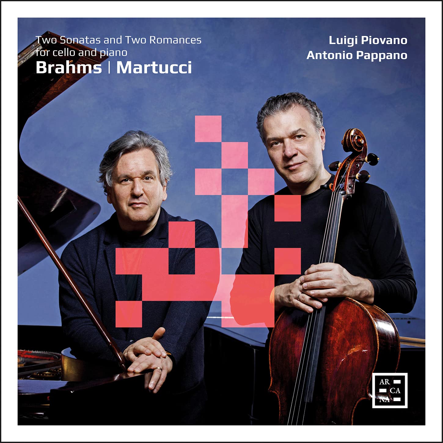 Brahms:Two Sonatas for Cello and Piano - Martucci: Two Romances for Cello and Piano