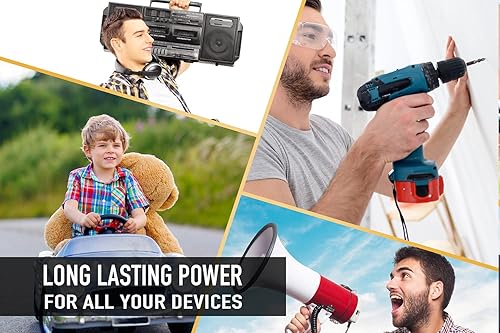 Miniatura 6 de Impecca Paquete combinado de pilas AA AAA, 200 unidades súper alcalinas de 10 años de vida útil, 1.5 V, alto rendimiento, 100 AA y 100 pilas AAA de