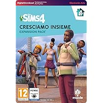 The Sims 4 Cresciamo Insieme Expansion Pack (EP13), Codice incluso nella confezione, Codice EA App – Origin per PC, Mac, Videogiochi, Italiano