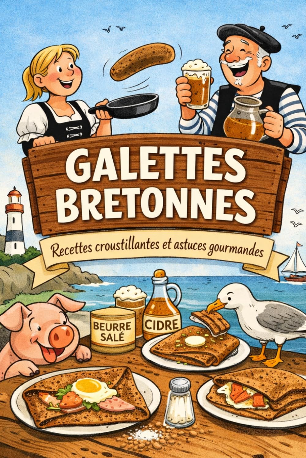 Galettes Bretonnes: Recettes croustillantes et astuces gourmandes (ROMANS DE NOËL — NOUVELLE ÉDITION 2026/2027)