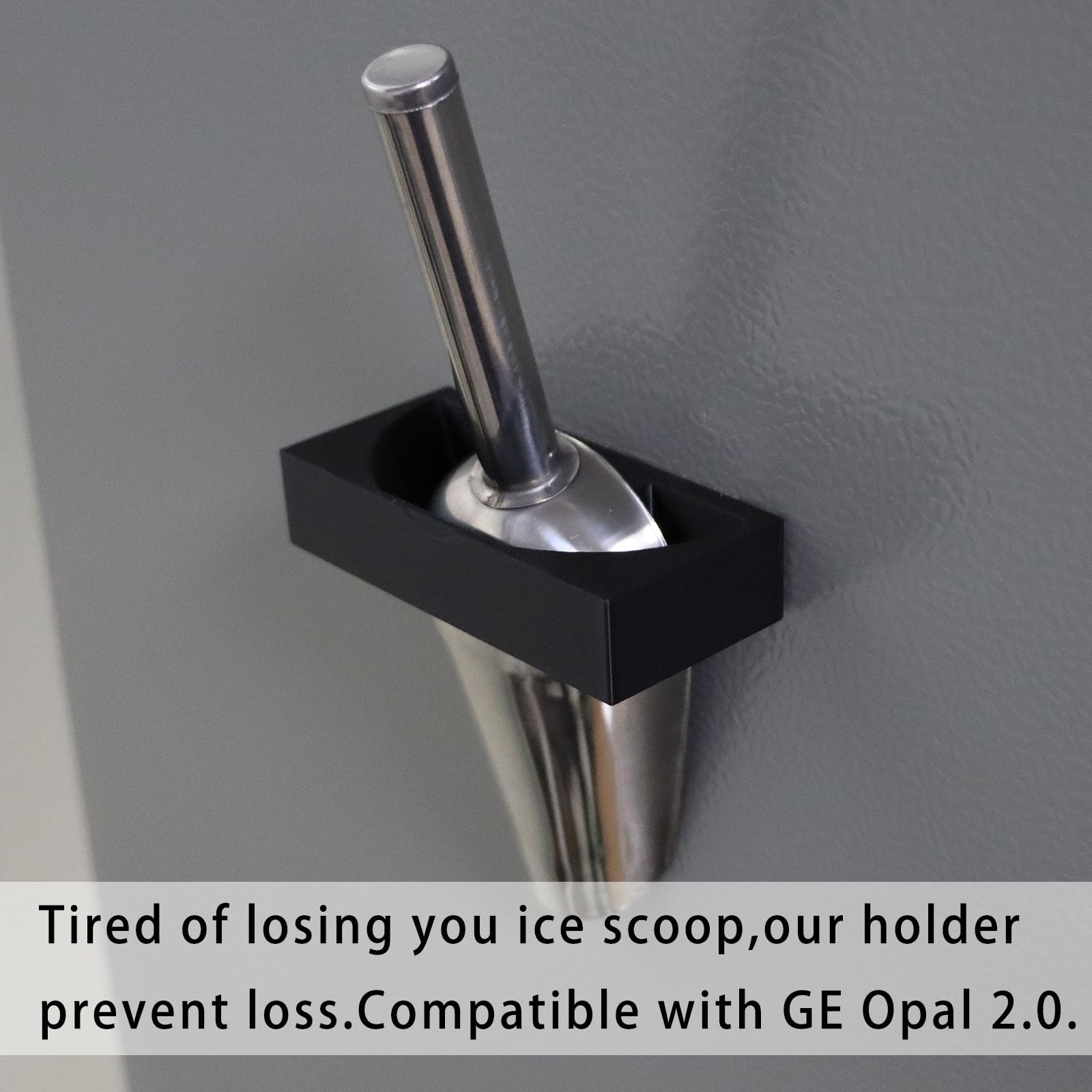 Supports Magnétiques Pour Pelle à Glace GE Opal – Lot De 2, Compatible Versions 1.0 Et 2.0, En ABS Noir