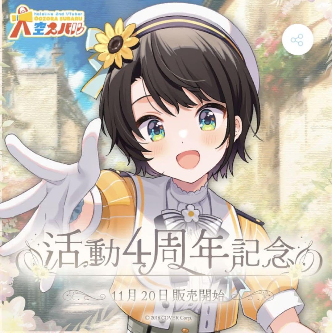 大空スバル 活動4周年記念　フルセット Amazon.co.jp: 大空スバル 4周年記念グッズ フルセット : おもちゃ