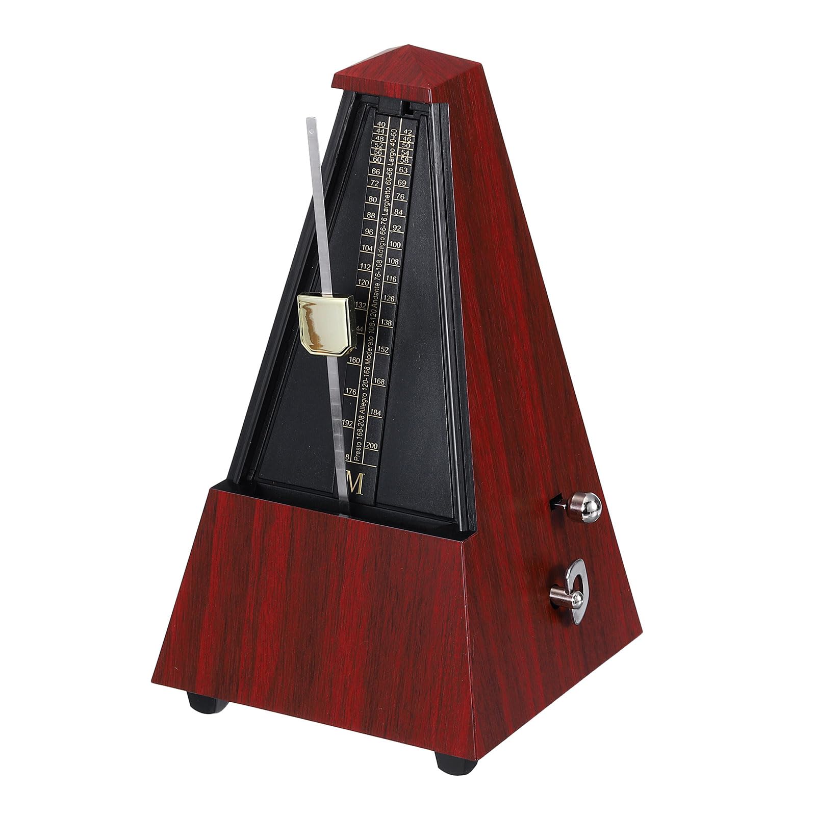 QUARKZMAN Metronome Mécanique Metronome Universel Couleur Acajou