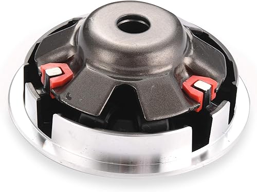 Miniatura 5 de CLEO Juego de embrague de alto rendimiento Gy6 de 150 cc, incluye conjunto de embrague y conjunto variador con correa 842, apto para motor GY6 de