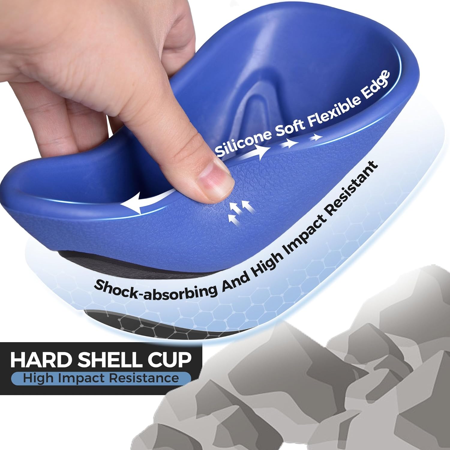 MMA Groin Protector for Youth Adults High Impact Protective Cup for BJJ Boxing Muay Thai Wrestling Baseball Football Lacrosse - Image 4