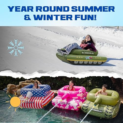 Miniatura 2 de Float Factory Flotador inflable de alta calidad para piscina, flotador inflable con cañón de agua que explota agua hasta 50 pies. Flotadores