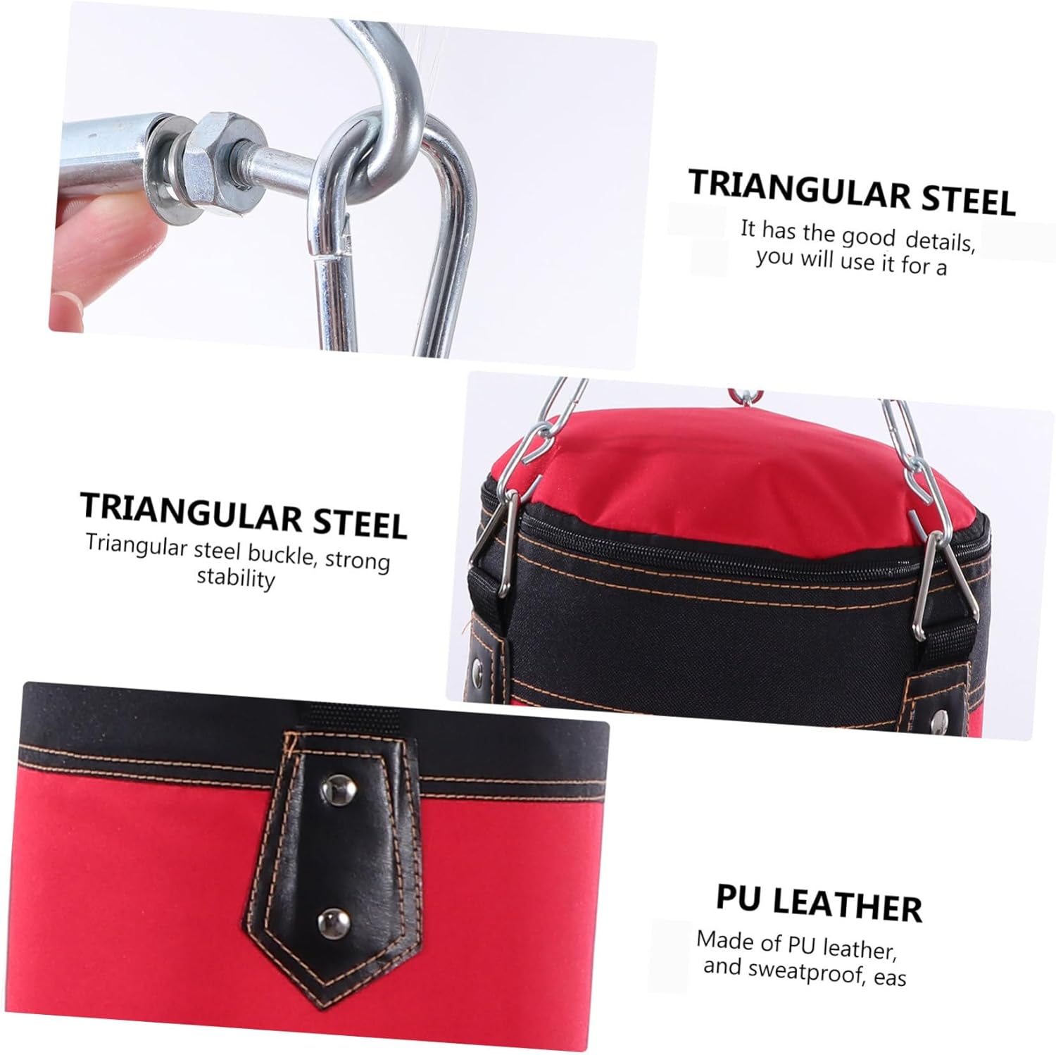 Kicking Sandbag Exercise Set Durable Thick for Agility Training Boxing and Fitness Workouts with Strong Stability and Precision Targets