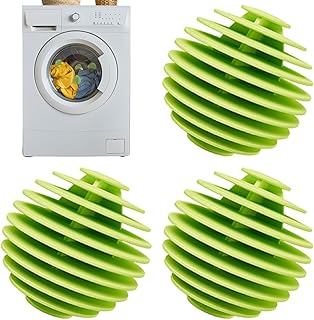 Bolas de lavanderia para máquina de lavar – Bolas de lavagem macias anti-enrolamento | Bolas de secadora de roupa reutilizáveis TPR, bola de amaciante flexível para limpeza profunda, máquina de lavar e secagem rápida Myjio