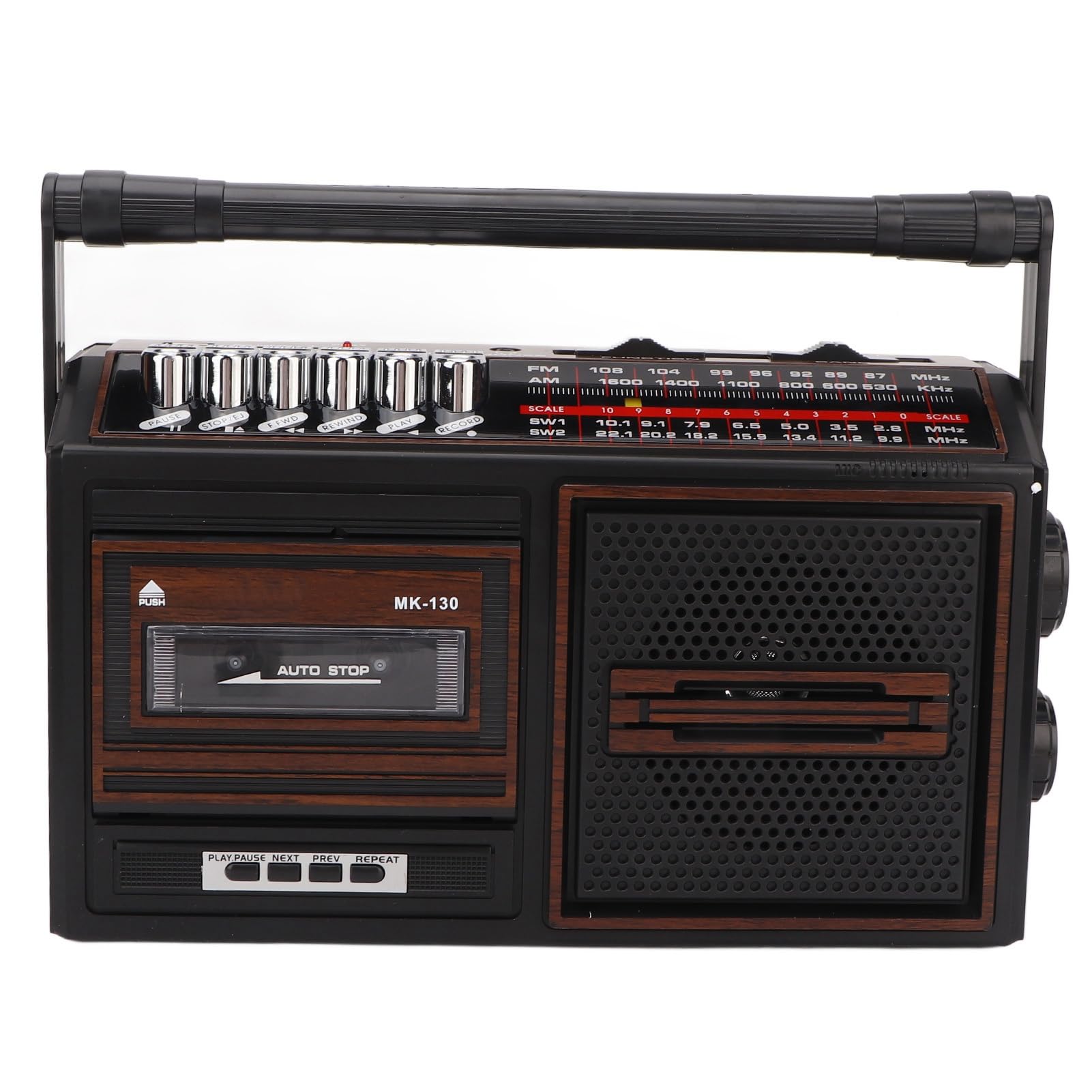 【昭和のラジオ】National カセットプレーヤー AM/FMラジオ NATIONAL ラジオ・カセットプレーヤー (昭和レトロ)