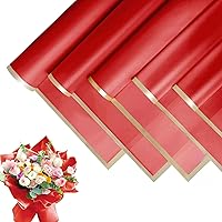 Vista 13 de JOYIT 20 hojas de papel de regalo de flores, papel de regalo de ramo de flores para embalaje de manualidades, envoltura de papel de flores