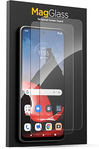 magglass Protector de pantalla compatible con ThinkPhone de Motorola, vidrio templado 9H (paquete de 2)