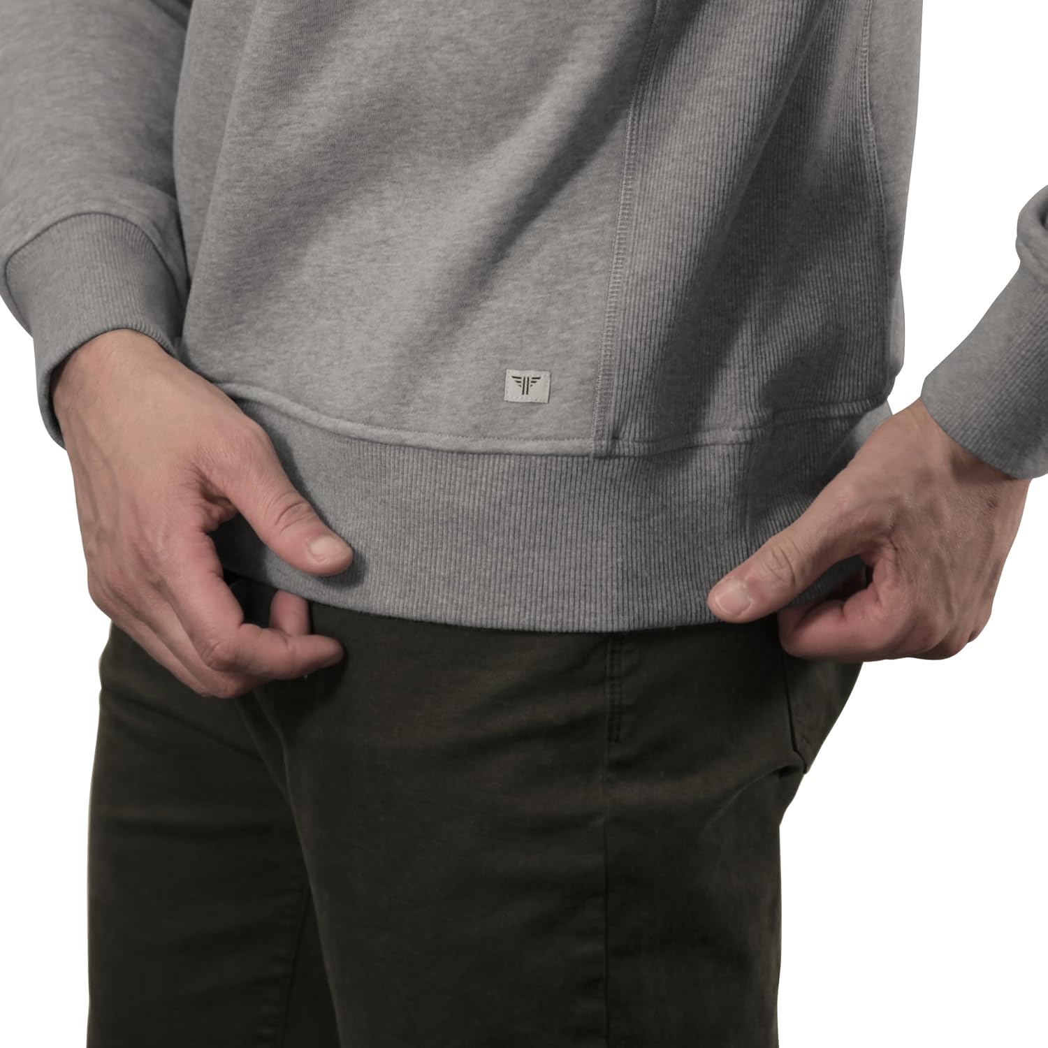 Lanky Llama (NEW) Atlas Crew Neck Sweatshirt | Raglan Sleeve | For Tall Slim Men