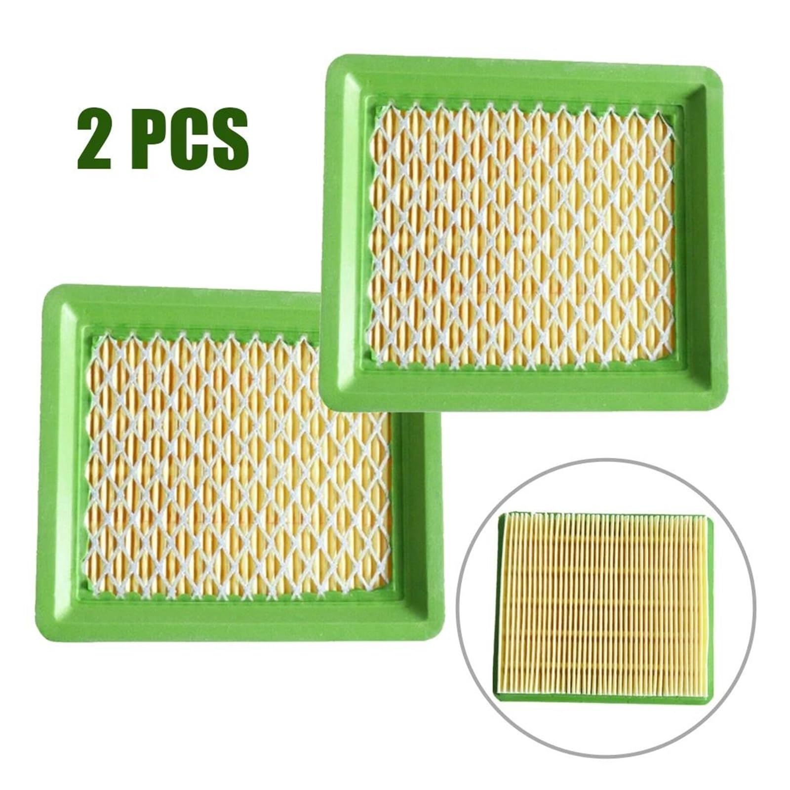 Filtres à air Briggs and Stratton d’origine Filtre À Air De Remplacement Pour Tondeuse À Gazon, 2 Pièces, Pour FX-RM 4639 5196 ES/PRO 1855 FX-RM 5.5 5.0