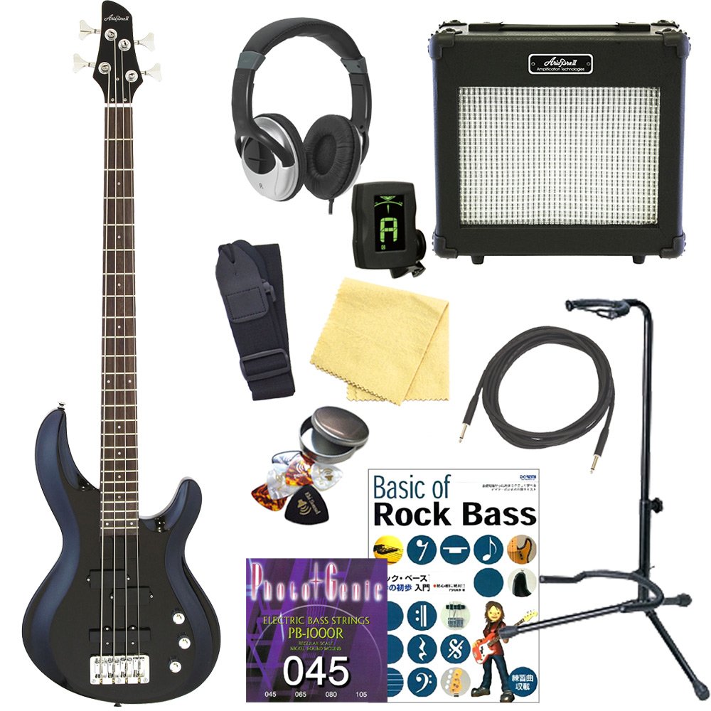 Amazon | ベース 初心者 入門 Aria Pro II アリア プロ IGB-STD