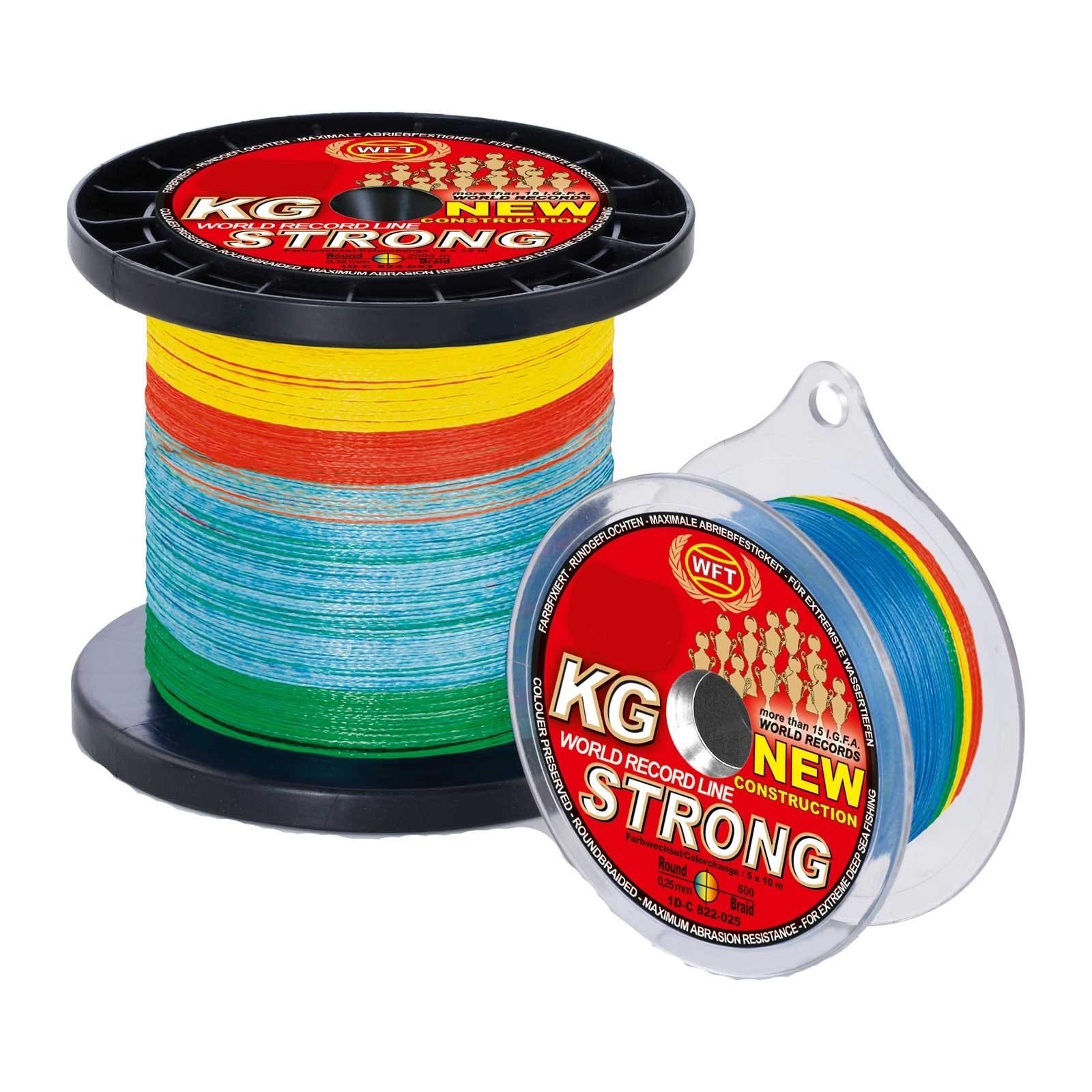 WFT New 22KG Strong Exact 250m Multicolor