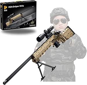 High Quality Awm Sniper Rifle Model Building Blocks Toy Gun Assault Rifle Model For Kids - Buy