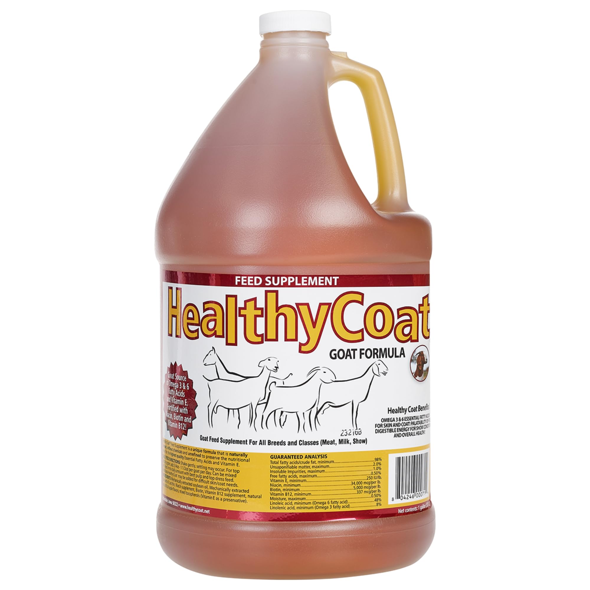 Healthy CoatGoat Feed Formula Gallon