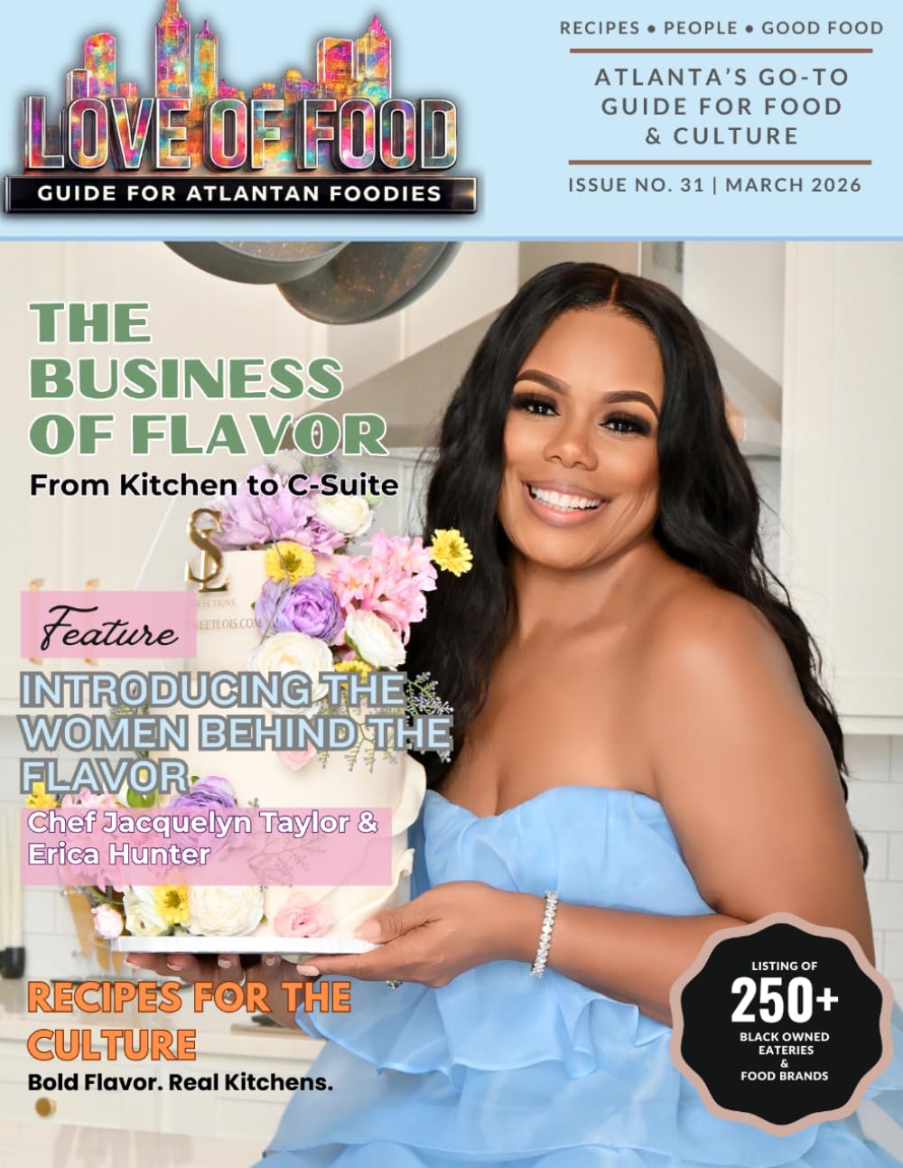 Love of Food Magazine: March - April 2026 Issue: The Business of Flavor