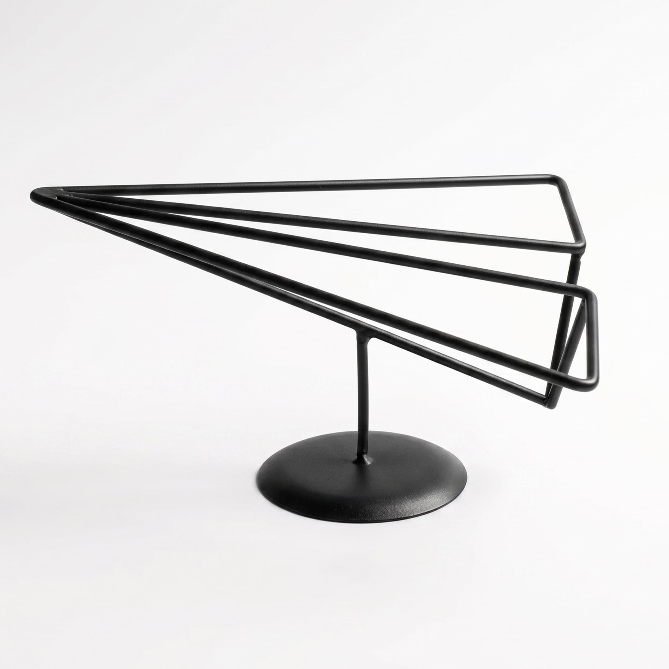 Zckjnoi Black Metal Airplane Decor Iron Plane Sculpture