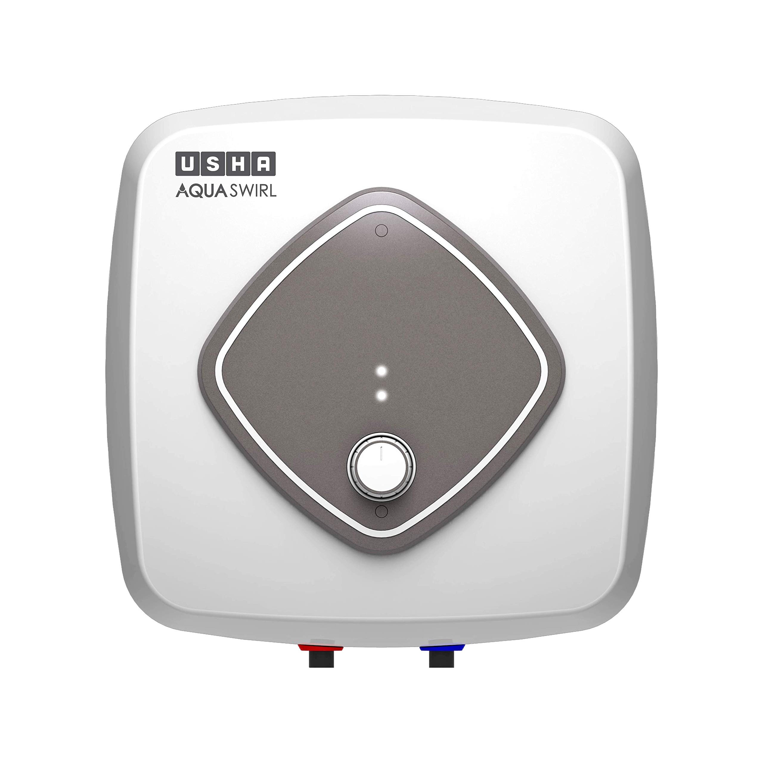 Usha Aqua Swirl 10 Litre 5 Star Storage Water Heater With Copper Heating  Element (White Grey), Wall Mounting : Amazon.in: Home u0026 Kitchen