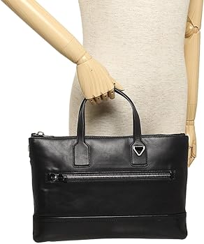 超美品 BALLY バリー メンズ ブラック レザー ビジネス バッグ BALLY バリー ビジネスバッグ トートバッグ オールレザー ロゴ ポーチ