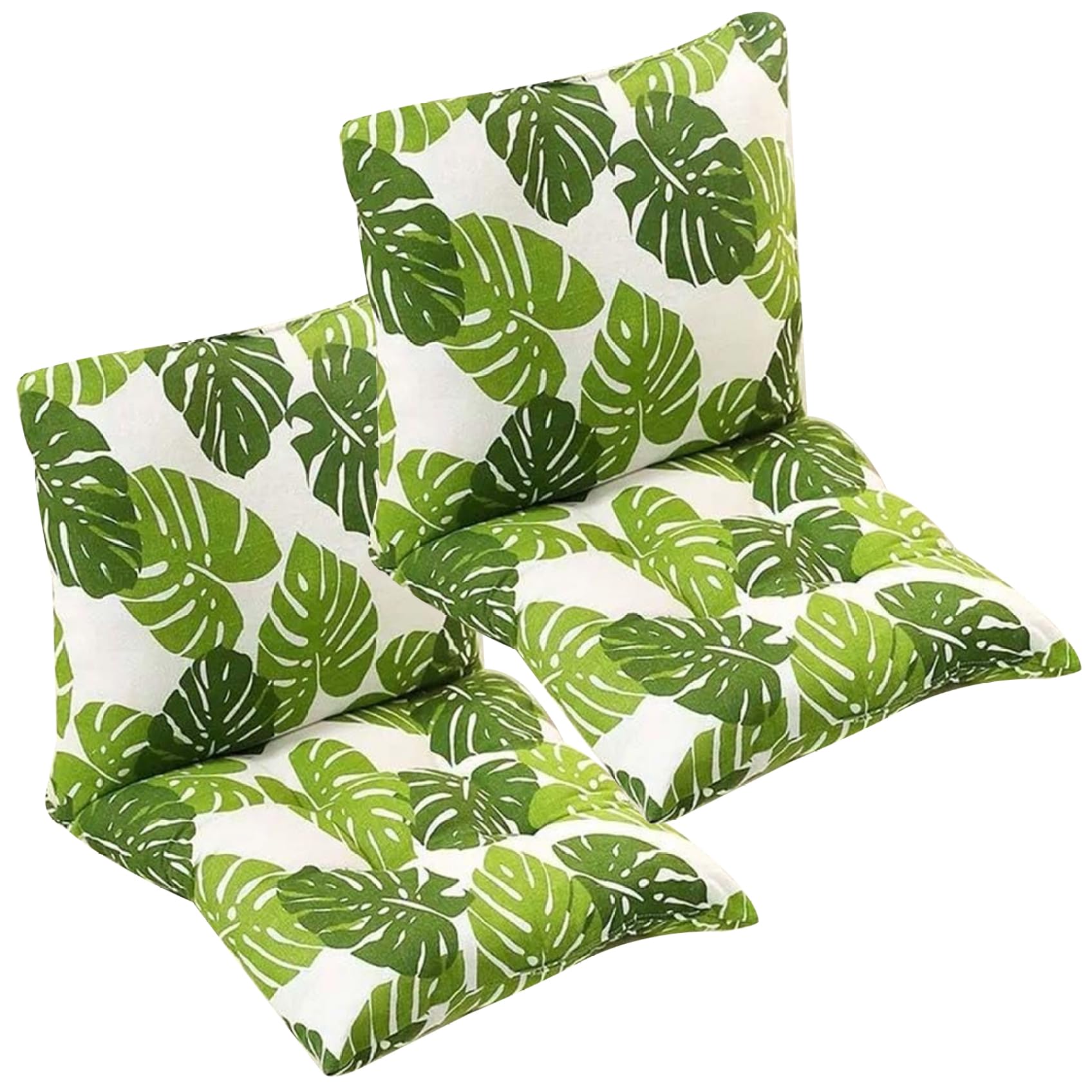 Coussins de terrasse détachables lin 16 pouces oreiller chaise Gcroet maison