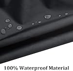 WinPower Car Cover Waterproof All Weather - Outdoor Car Cover Waterproof Compatible with Wrangler Full Exterior Covers for Outdoor Sun Rain Dust Snow Protection, Black