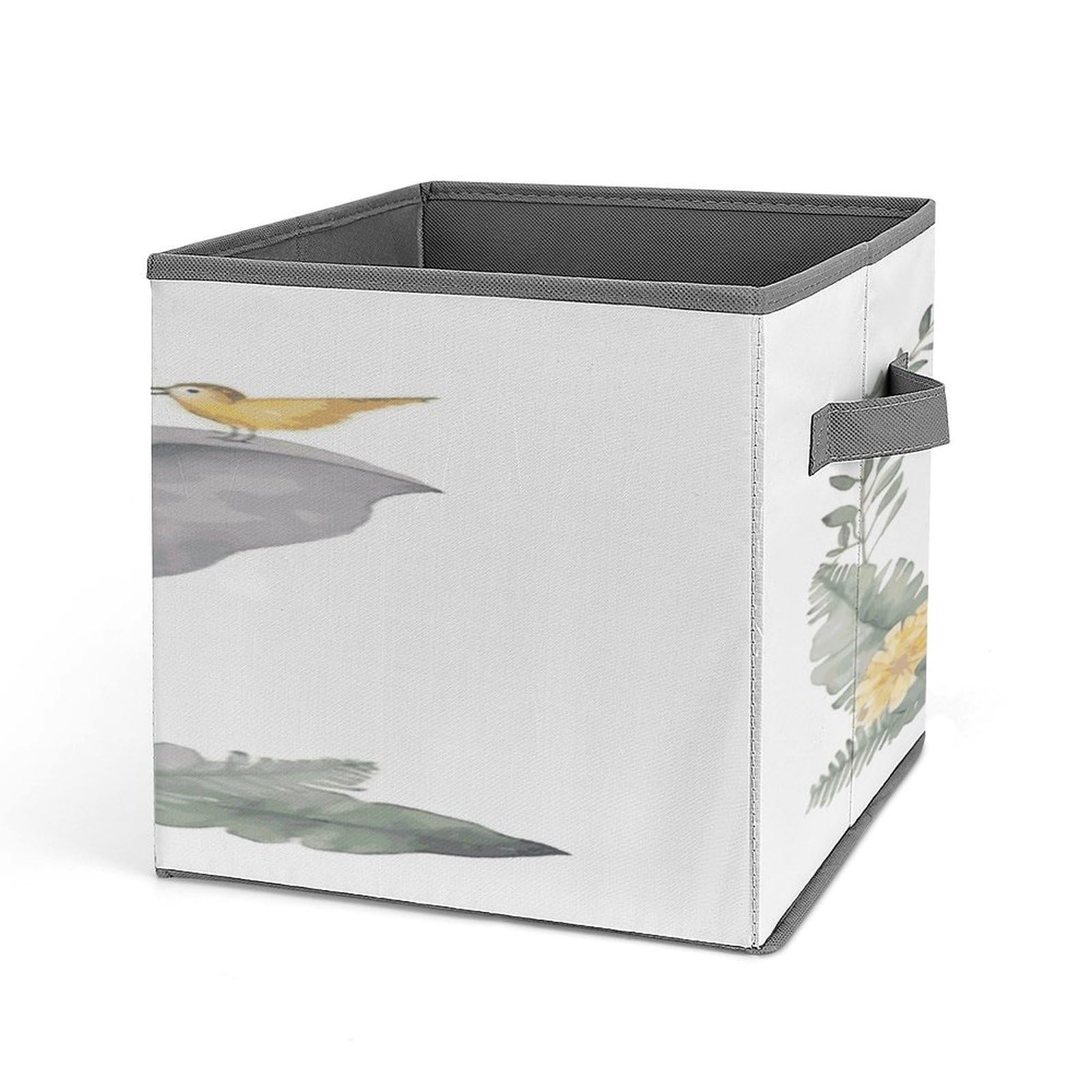 Fekiloot Style Elephant With Wreath Storage Bins Storage Baskets
