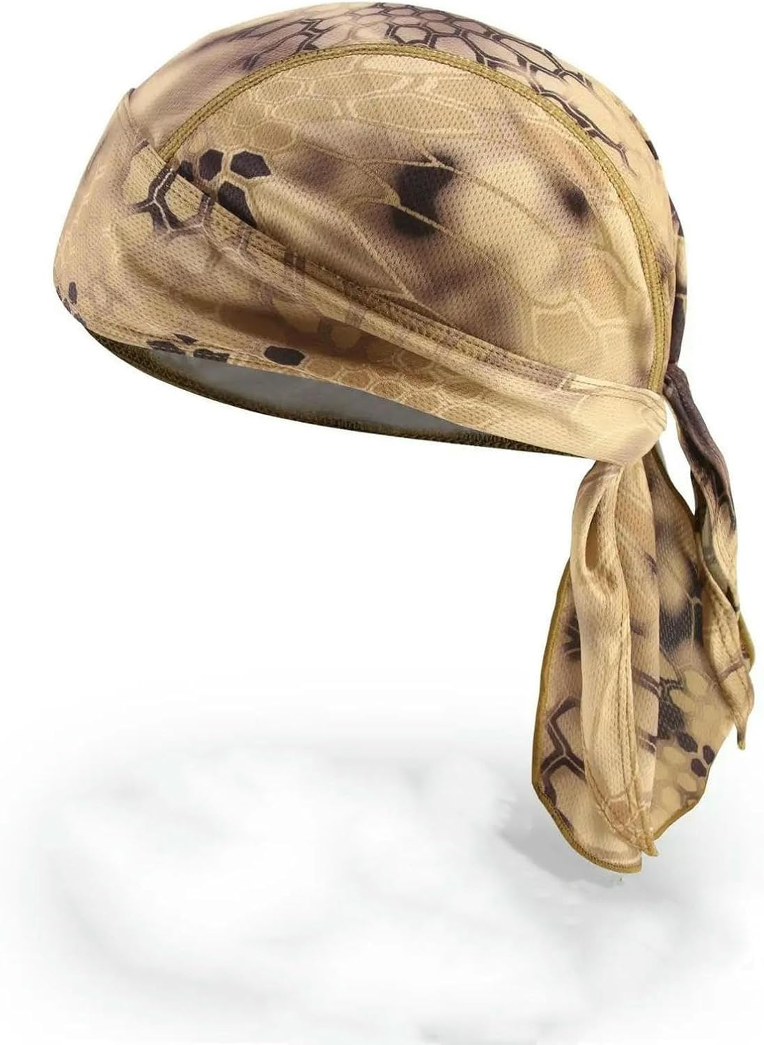 2 Pcs Men Women Summer Headscarf Cycling Cap Sun Protection Camouflage Fishing Hiking Sport Running Bandana