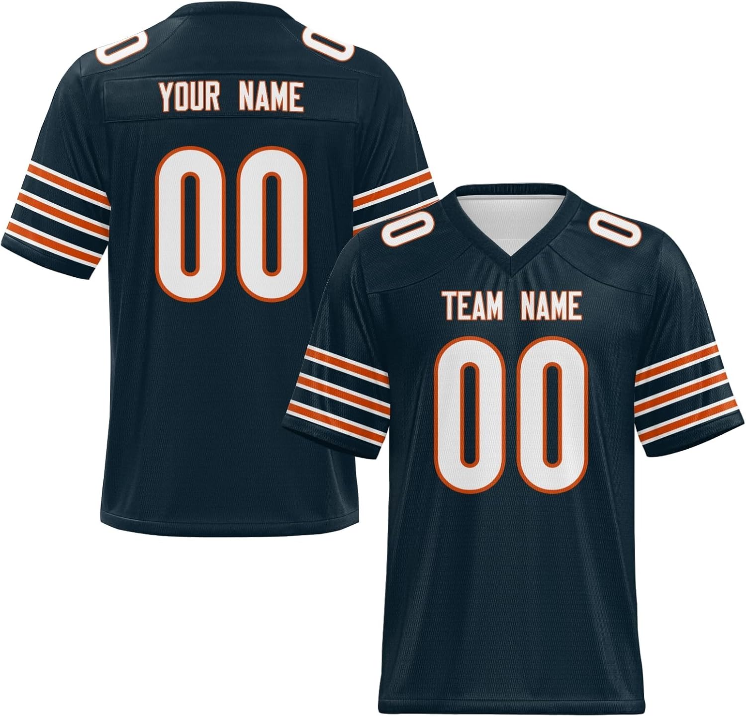 Custom Football Jersey Personalized Stitched Team Uniform Printed Name Number Logo Shirts for Men Women Youth