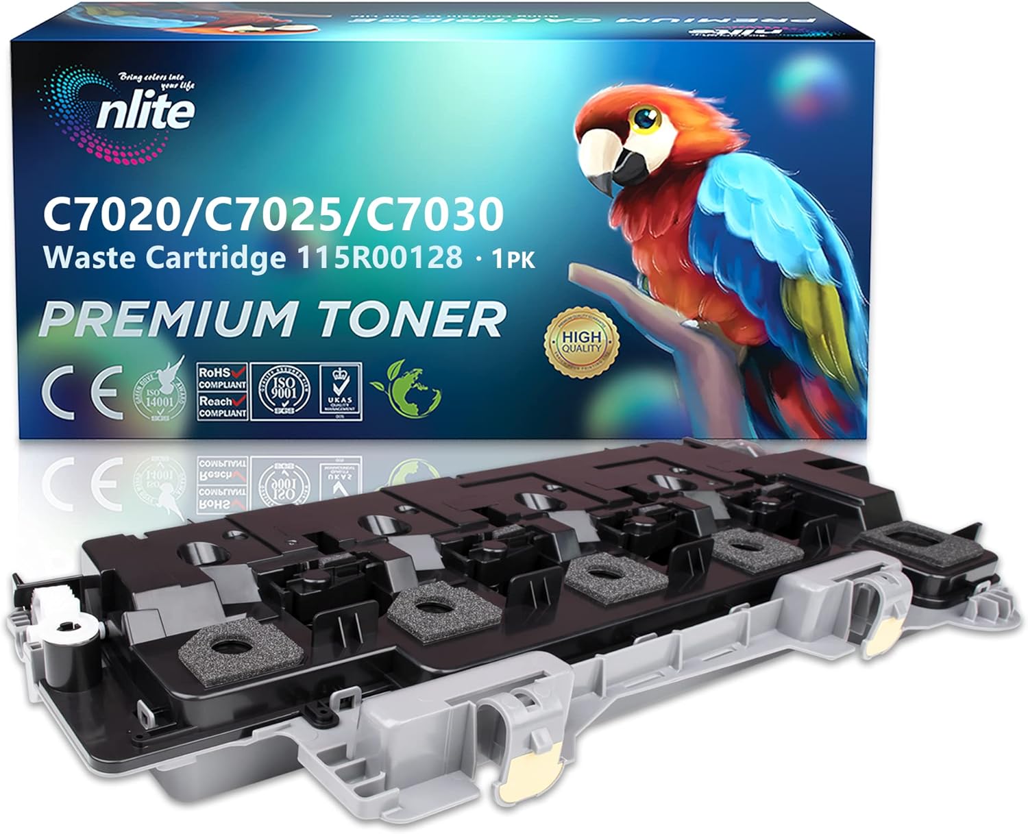Amazon.com: Enlite 115R00128 Replacement Waste Toner Box, Work with ...