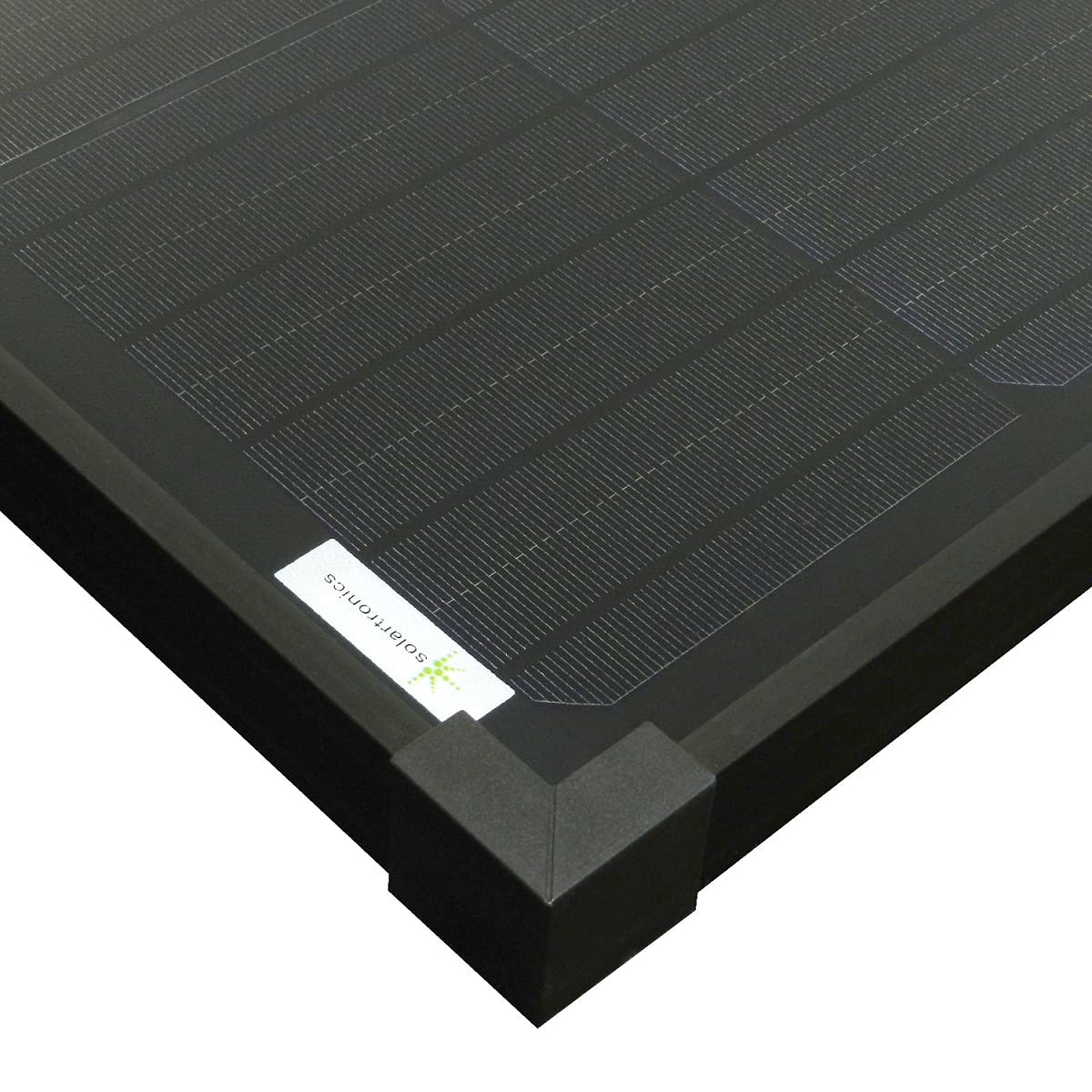 solartronics Moduł solarny 100 W, czarny, mono, panel słoneczny, ogniwo słoneczne, 1000 x 675 x 30 cm, fotowoltaiczny