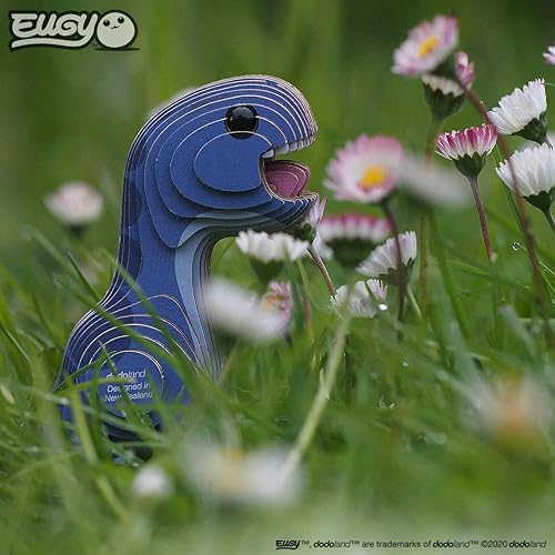 Miniatura 7 de Eugy Brontosaurus - Rompecabezas 3D de dinosaurio, 28 piezas ecológicas, juguetes educativos para niños, niñas y niños a partir de 6 años