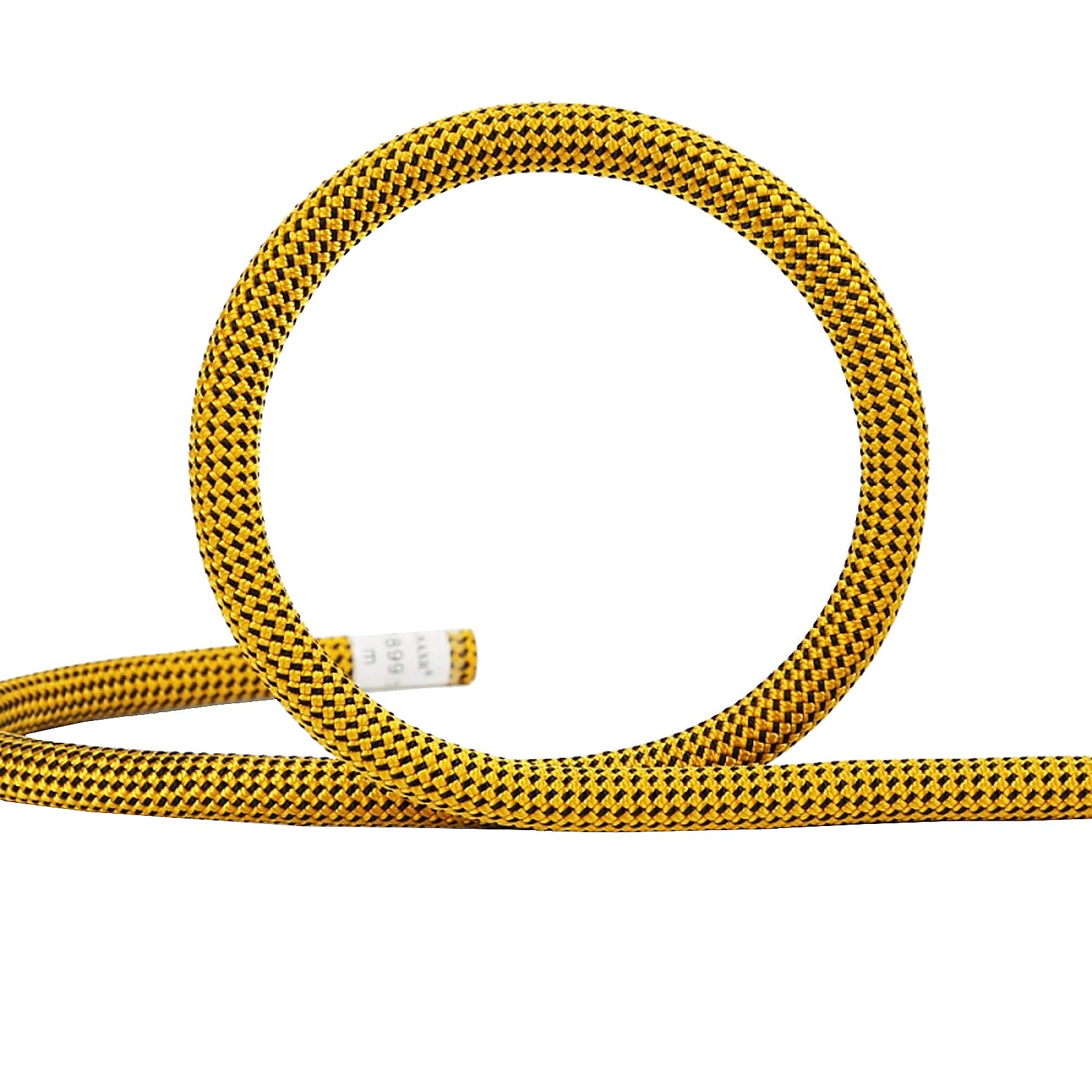 Cuerda de Nailon de Alta Resistencia, Cuerda estática Exterior 10 mm Amarillo Negro 10-100 Metros 2400 kg