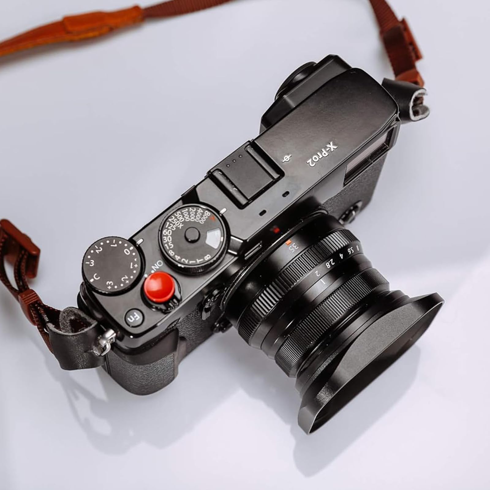 Fujifilm XC35mmF2+保護フィルター＋レンズフード(LH-X35) Haoge LH