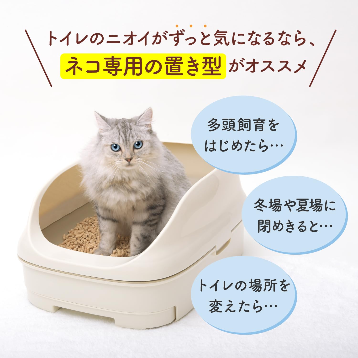 Amazon.co.jp: ニャンとも清潔トイレ 消臭プロフェッショナル ビーズ