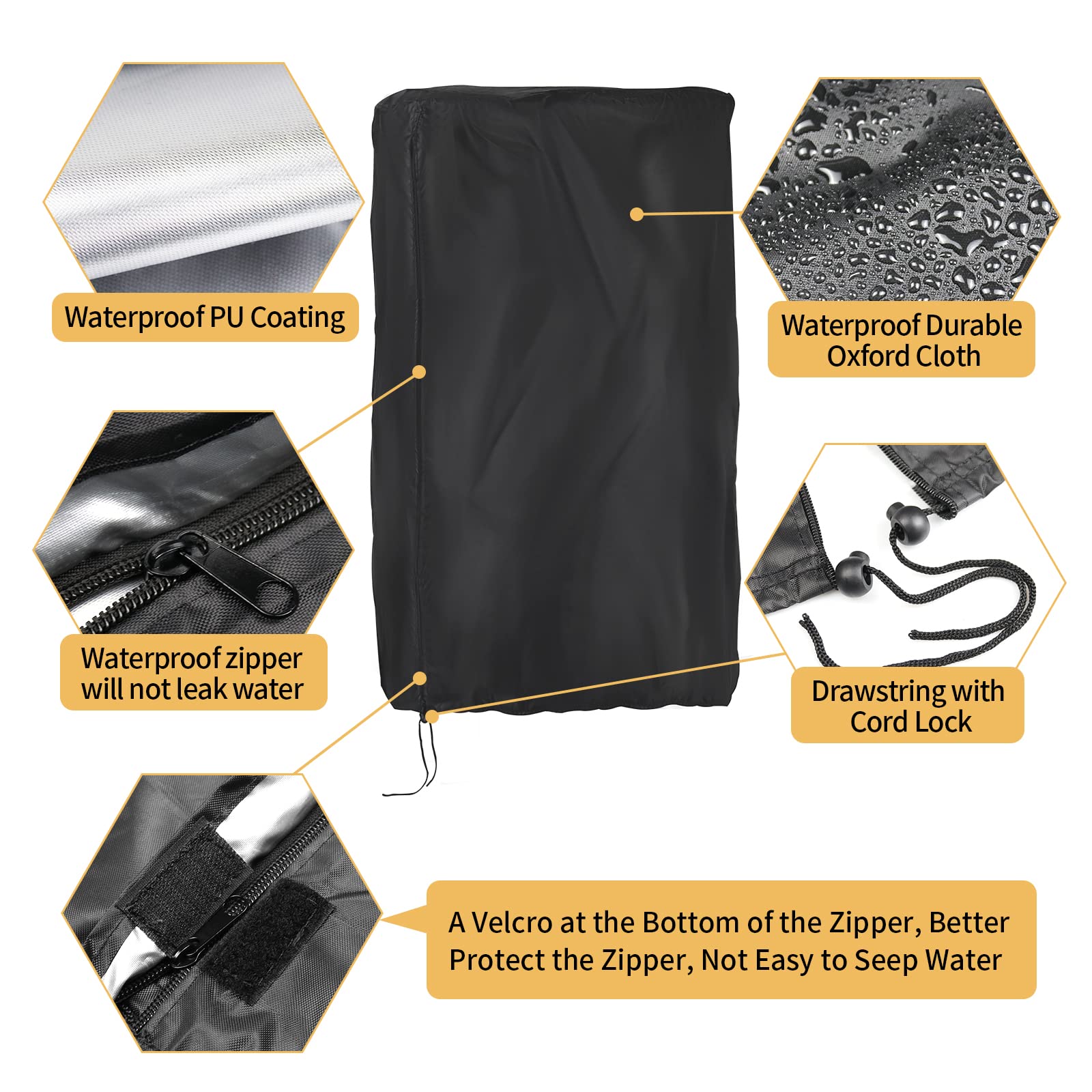 Housse Protection Sac De Boxe Gdfnmogo - Tissu Oxford 210D Anti-poussière 4 Tailles