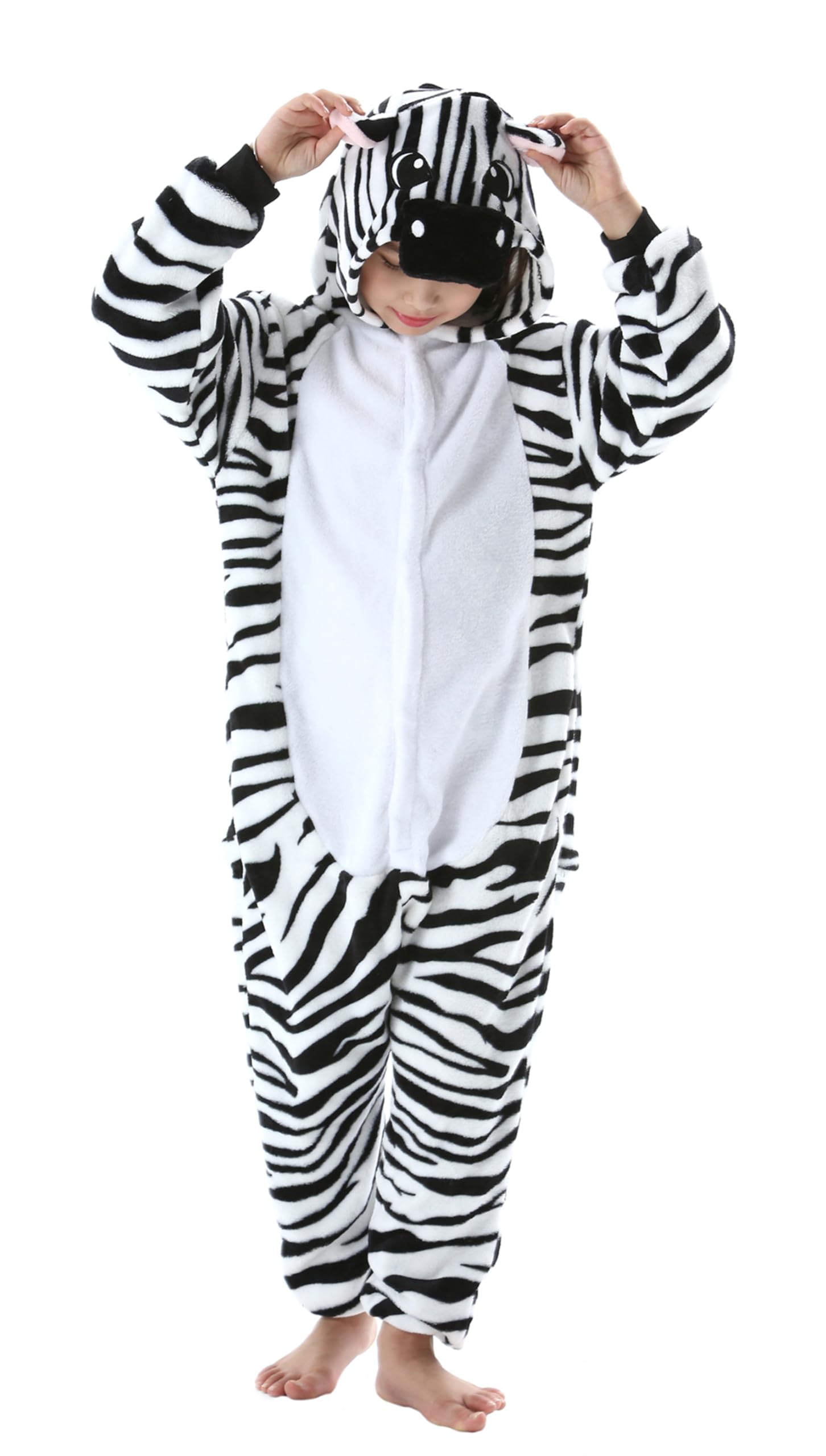 ATOZ Animal Onesie Halloween Costume for Kids