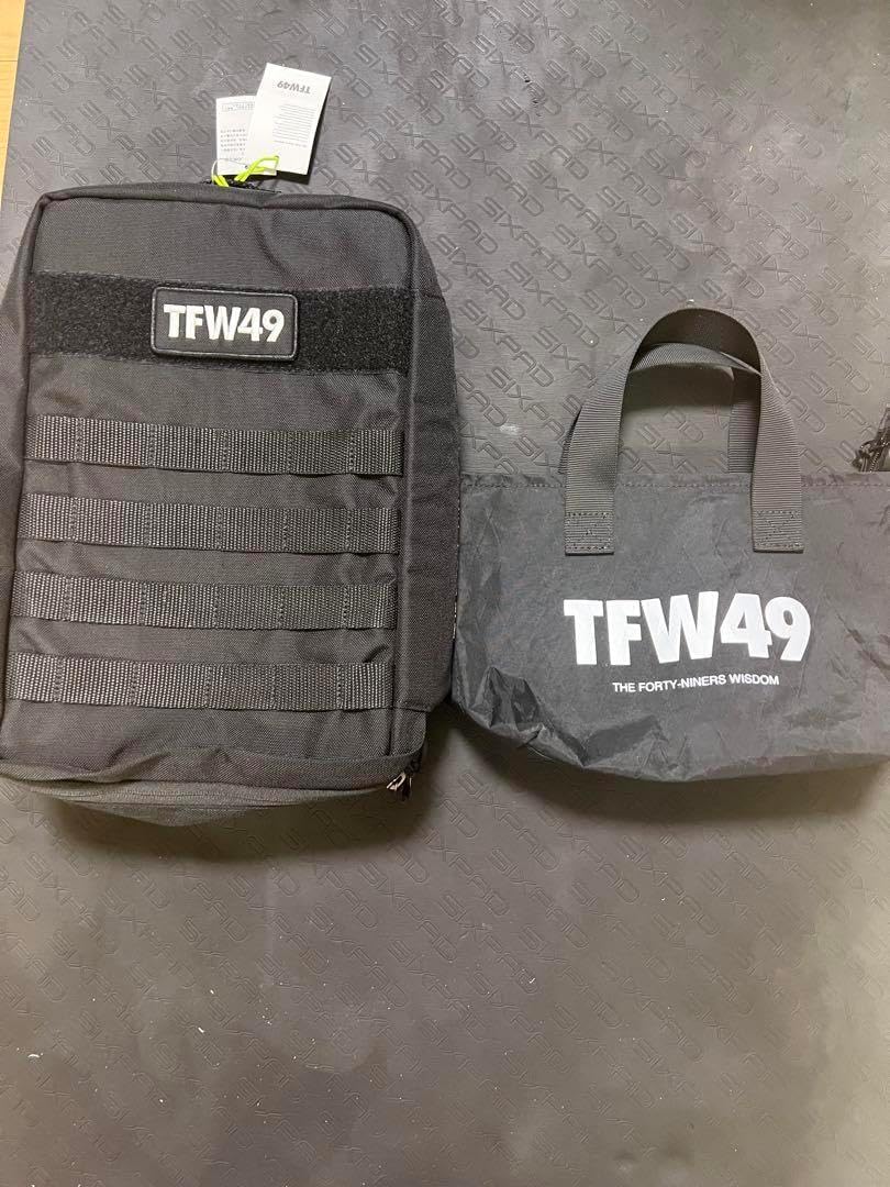 TFW49 シューズケース　X-PACカートトート ブラック TFW49 シューズケース X-PACカートトート ブラック x pac トート バッグ