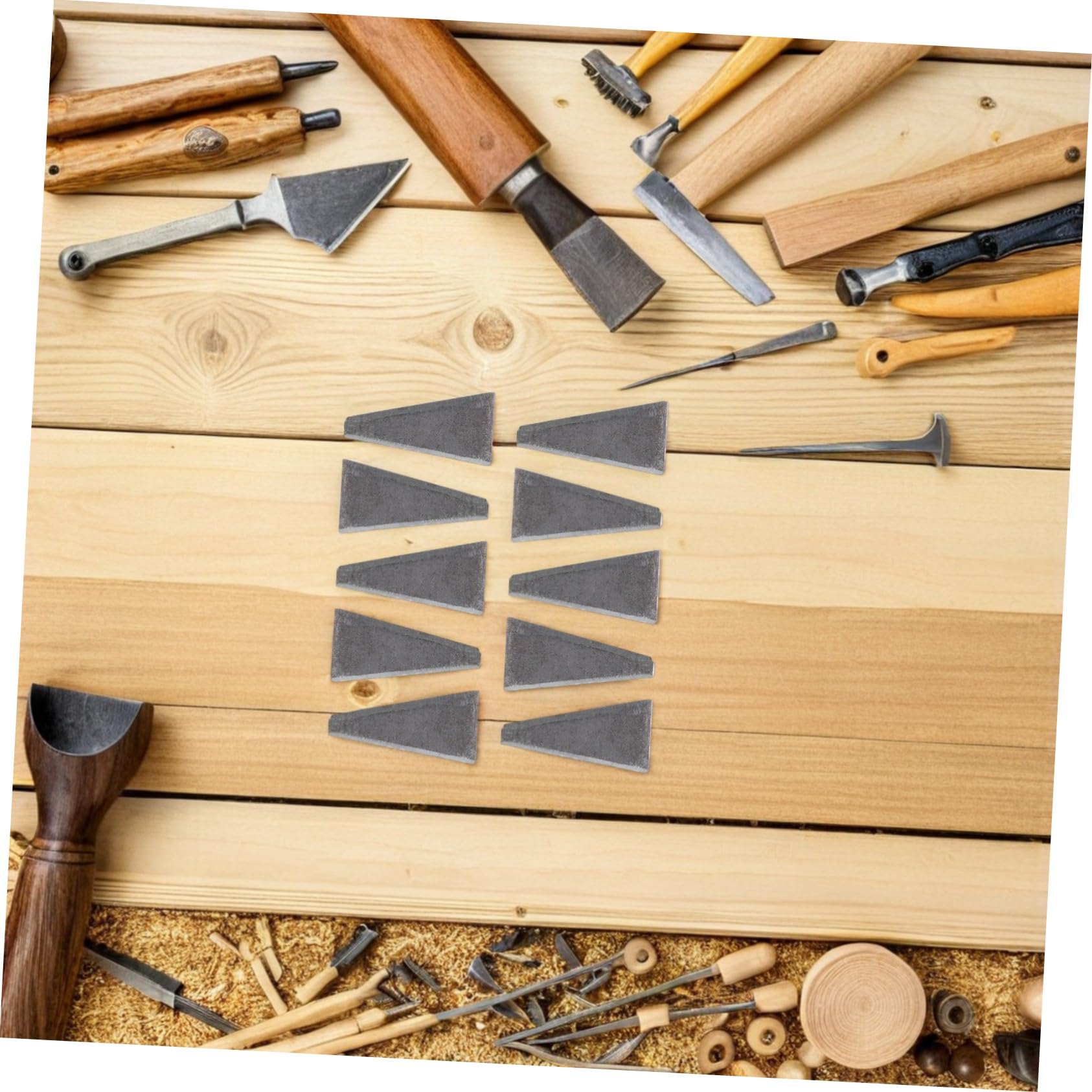 Triangolo Rinforzante per Martello, Strumento Robusto in Metallo per Installazione e Fissaggio Sicuro, per Lavori di Carpenteria e Campeggio