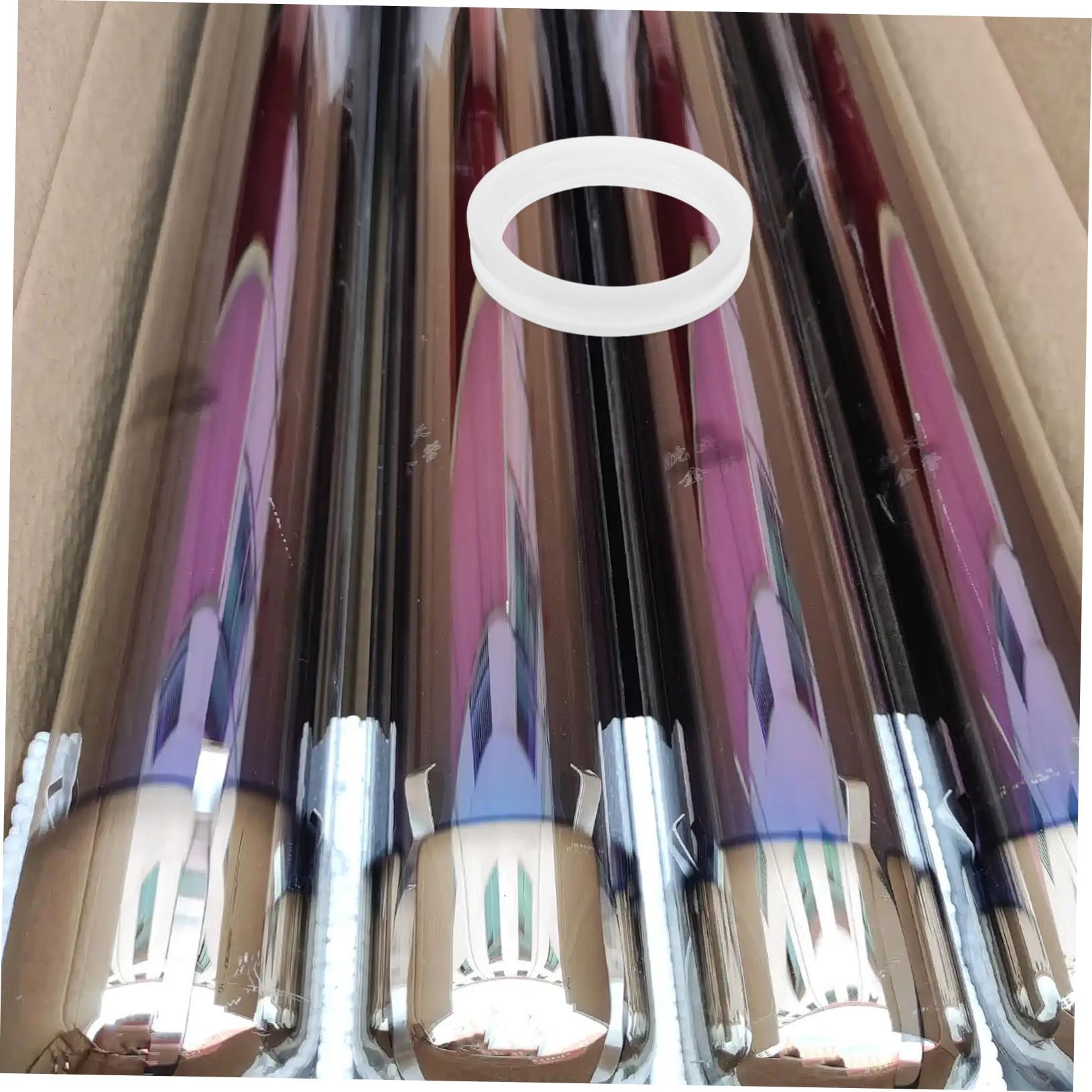 IMIKEYA 72pezzi Guarnizioni in Silicone Per Scaldabagno Kit Per Riparazioni Idrauliche Anelli Tenuta Per Del Collettore Solare Accessori Per Manutenzione