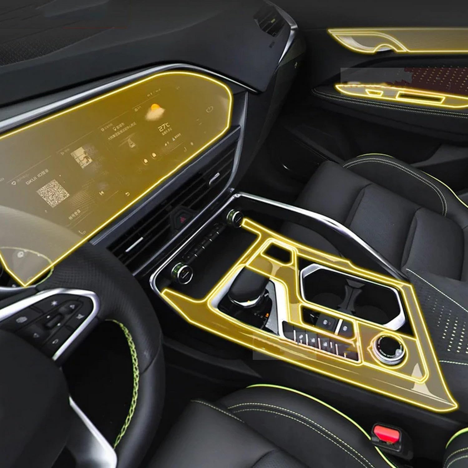 Film TPU de protection premium pour écran Geely Tugella 2023
