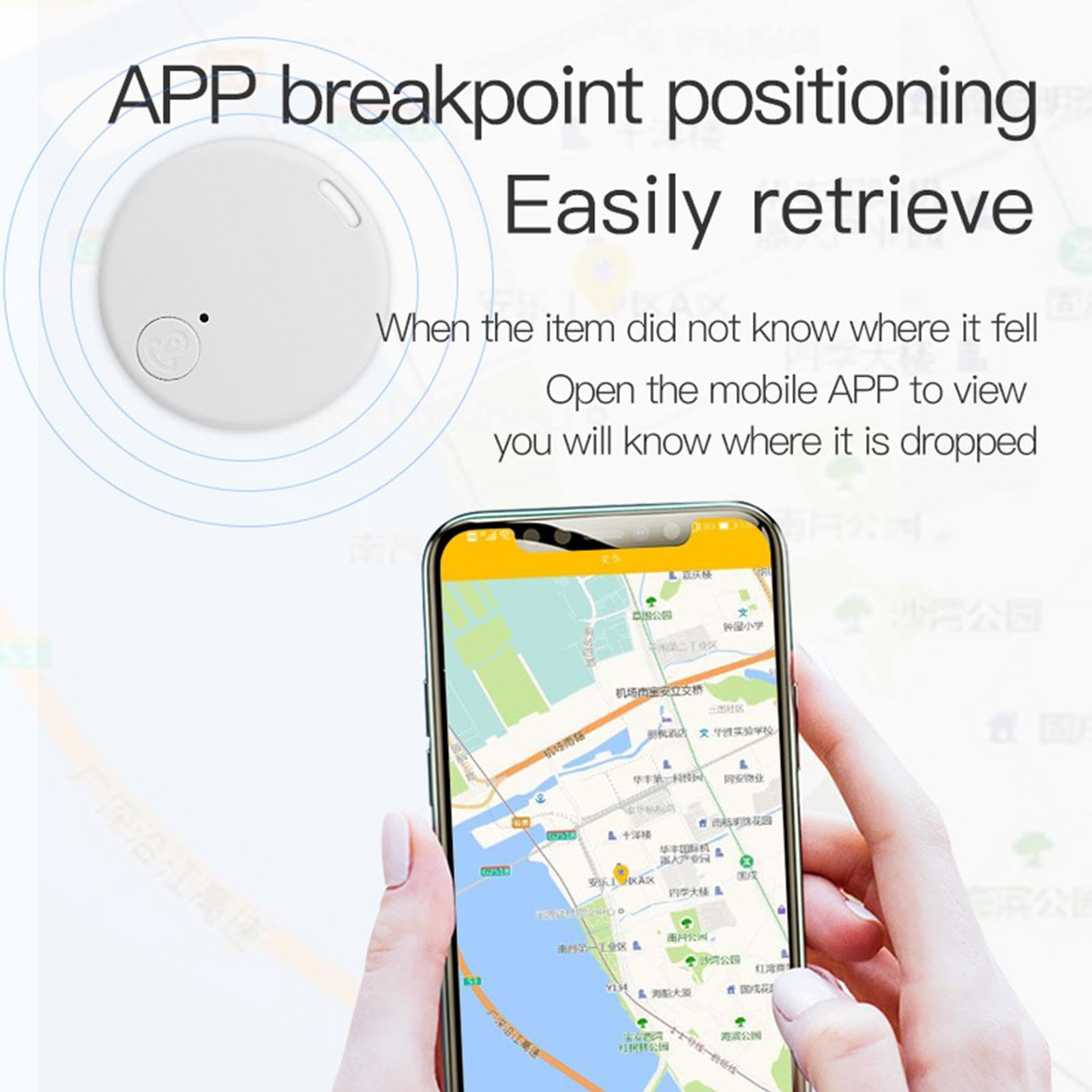 Localizzatore GPS Per Chiavi E Oggetti: Tracciamento Preciso Con Allarme Anti-Smarrimento E Batteria Che Dura Fino A 6 Mesi!